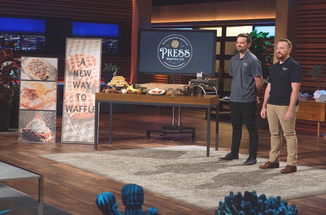 Press Waffle on Shark Tank