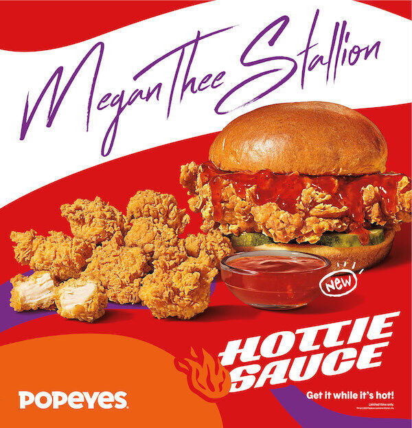 Megan Thee Stallion food shot